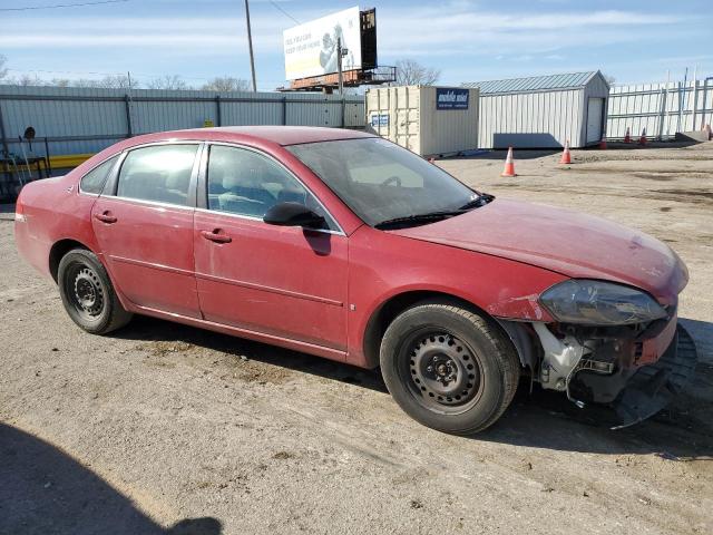 2G1WB58N889109091 - 2008 CHEVROLET IMPALA LS RED photo 4