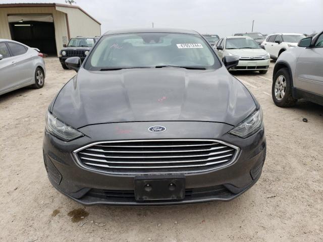 3FA6P0LU2KR119617 - 2019 FORD FUSION SE GRAY photo 5