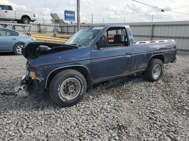 1N6SD11S2MC354199 - 1991 NISSAN TRUCK SHORT WHEELBASE BLUE photo 1