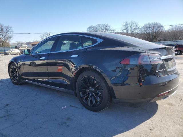 5YJSA1E27FF108261 - 2015 TESLA MODEL S BLACK photo 2