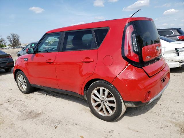 KNDJP3A58K7632444 - 2019 KIA SOUL + RED photo 2