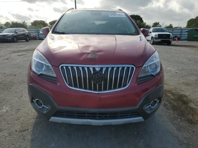 KL4CJBSB1EB556764 - 2014 BUICK ENCORE CONVENIENCE 红色 照片 5