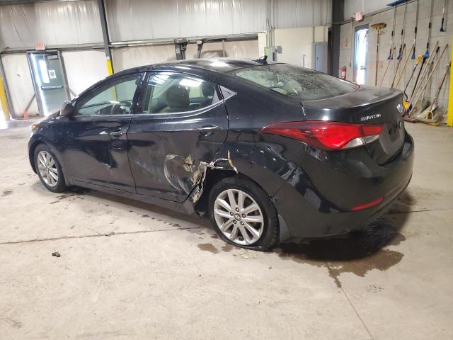 5NPDH4AE3FH643692 - 2015 HYUNDAI ELANTRA SE BLACK photo 2