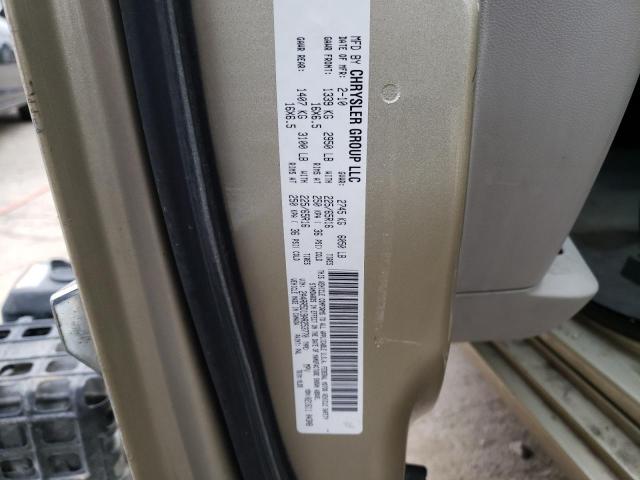 2A4RR5D19AR253770 - 2010 CHRYSLER TOWN & COU TOURING 棕色 照片 13