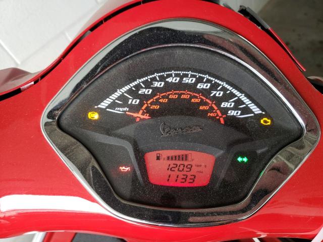 ZAPMA39M8N5204043 - 2022 VESPA GTS RED photo 8