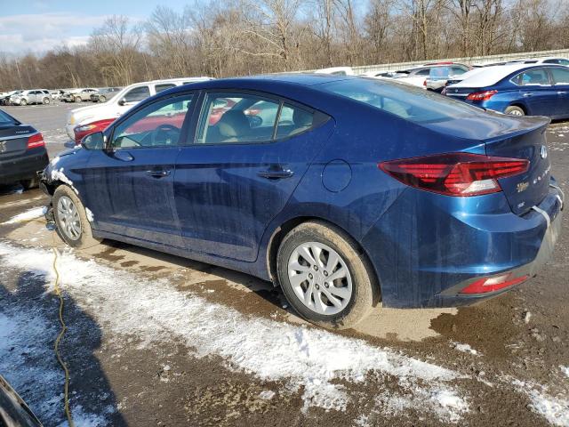 5NPD74LF6LH574100 - 2020 HYUNDAI ELANTRA SE BLUE photo 2