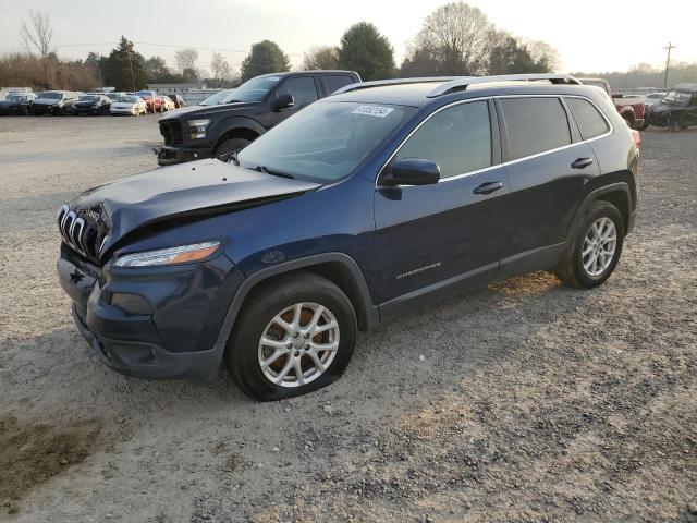 1C4PJLCB0JD538282 - 2018 JEEP CHEROKEE LATITUDE BLUE photo 1