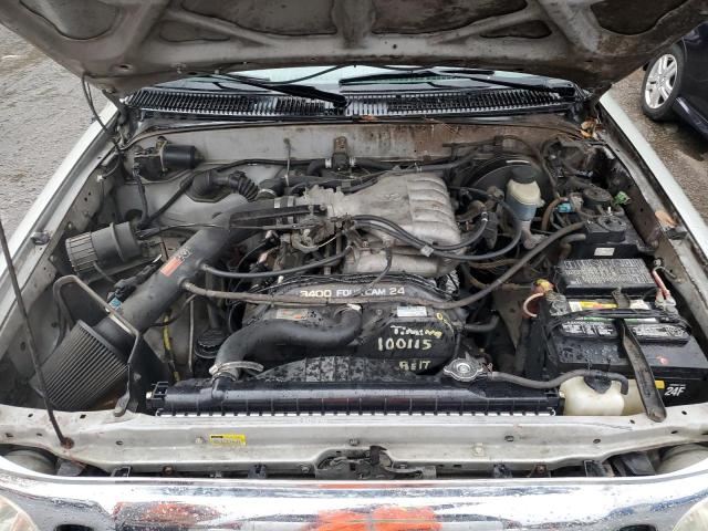 5TESN92N11Z873748 - 2001 TOYOTA TACOMA XTRACAB PRERUNNER 银色 照片 11