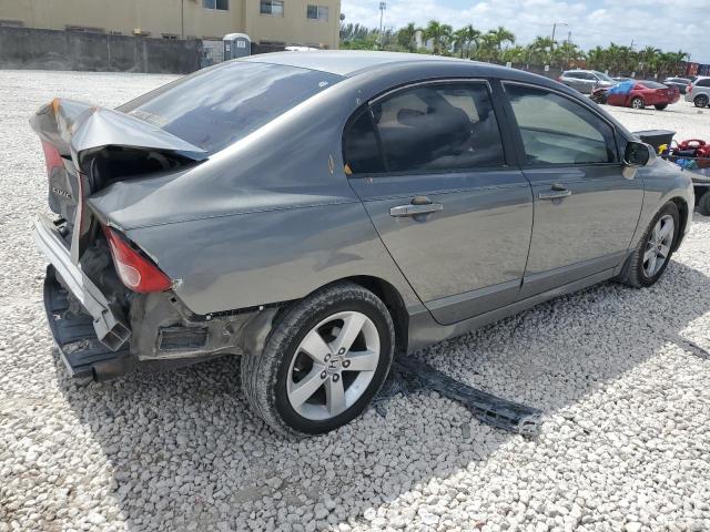 2HGFA16938H514243 - 2008 HONDA CIVIC EXL GRAY photo 3