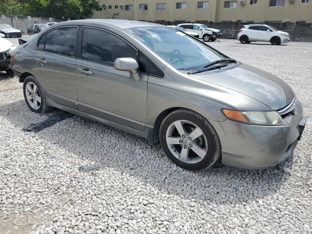 2HGFA16938H514243 - 2008 HONDA CIVIC EXL GRAY photo 4