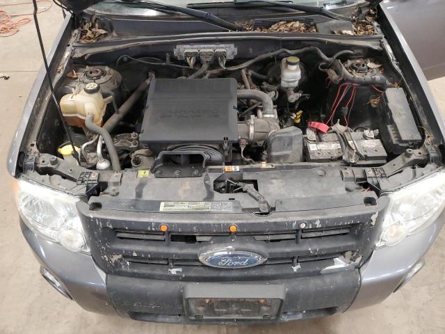 1FMCU93G39KC20308 - 2009 FORD ESCAPE XLT GRAY photo 11