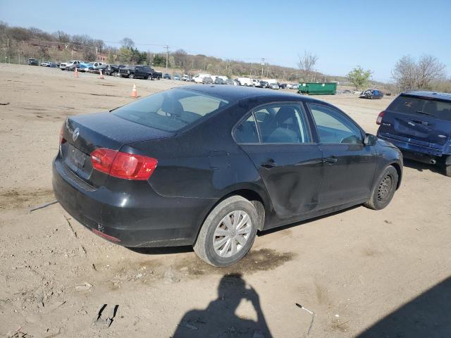 3VW2K7AJ8BM093799 - 2011 VOLKSWAGEN JETTA BASE 黑色 照片 3