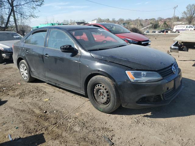 3VW2K7AJ8BM093799 - 2011 VOLKSWAGEN JETTA BASE 黑色 照片 4