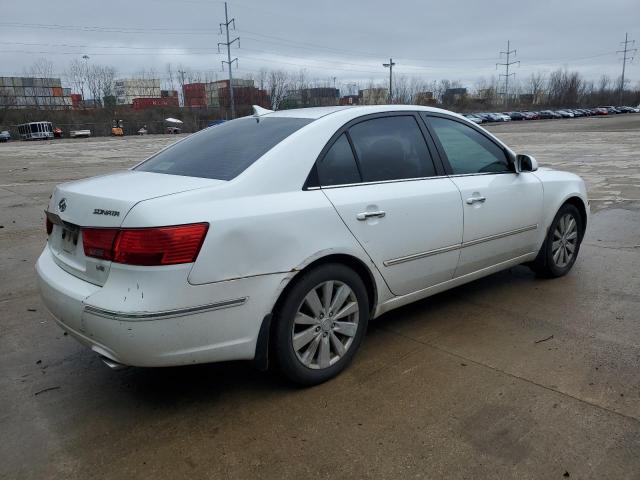 5NPEU46F09H546553 - 2009 HYUNDAI SONATA SE WHITE photo 3