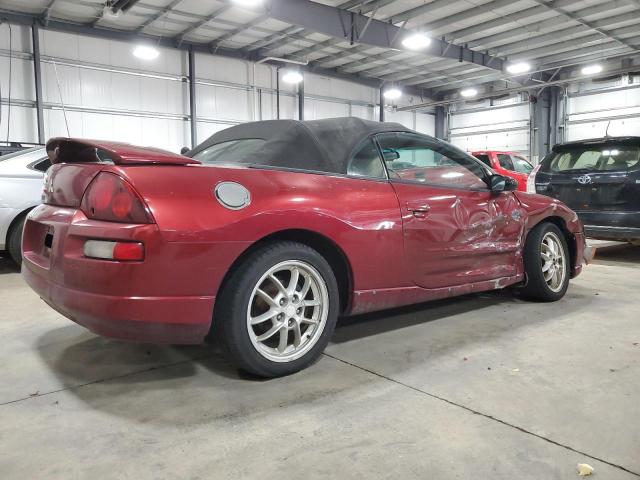 4A3AE85H32E062742 - 2002 MITSUBISHI ECLIPSE SPYDER GT RED photo 3