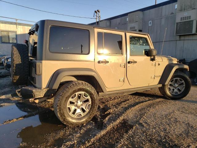 1C4BJWFG1JL840320 - 2018 JEEP WRANGLER RUBICON TAN photo 3