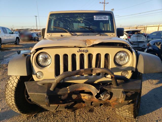 1C4BJWFG1JL840320 - 2018 JEEP WRANGLER RUBICON TAN photo 5