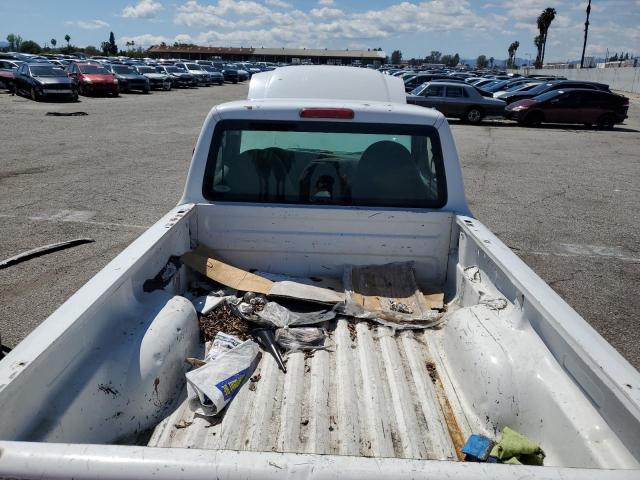 1FTYR10D52PB17990 - 2002 FORD RANGER WHITE photo 10