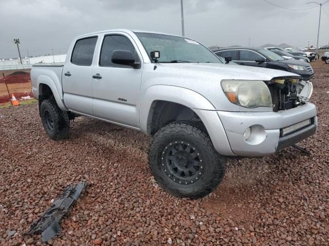 3TMJU62N29M091741 - 2009 TOYOTA TACOMA DOUBLE CAB PRERUNNER SILVER photo 4
