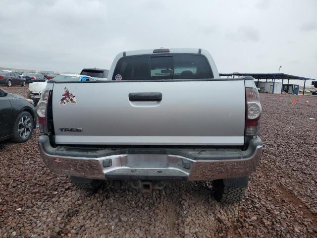 3TMJU62N29M091741 - 2009 TOYOTA TACOMA DOUBLE CAB PRERUNNER SILVER photo 6