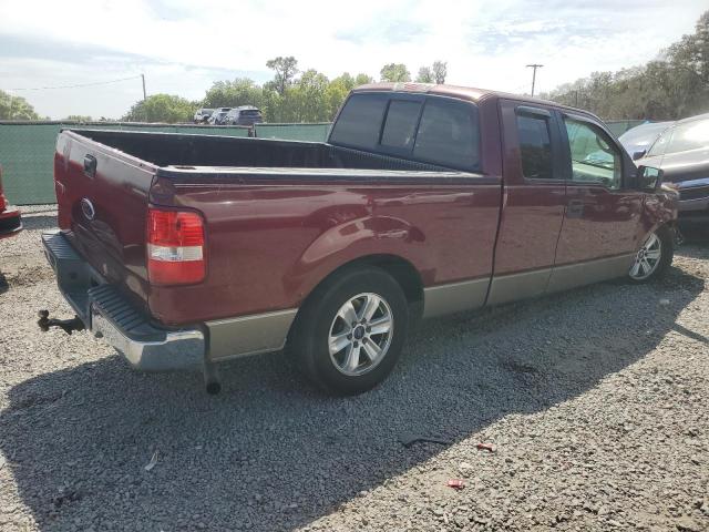 1FTPX12535NA01923 - 2005 FORD F150 MAROON photo 3