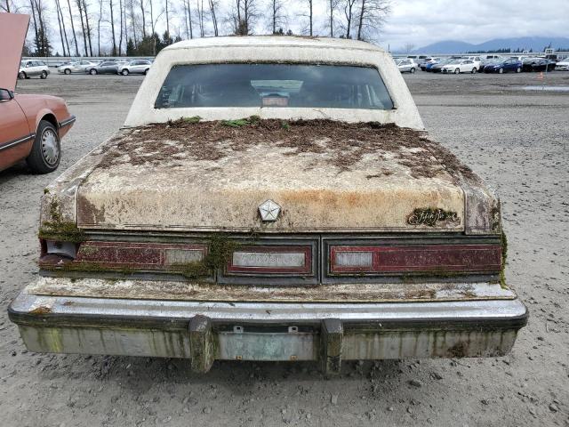 1C3BF66P7EX567937 - 1984 CHRYSLER FIFTH AVEN WHITE photo 6