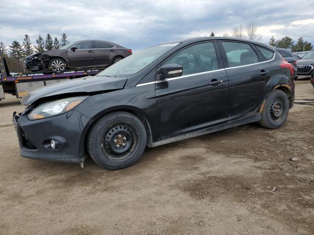 1FADP3N2XEL256425 - 2014 FORD FOCUS TITANIUM BLACK photo 1