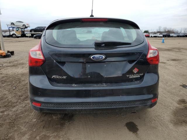 1FADP3N2XEL256425 - 2014 FORD FOCUS TITANIUM BLACK photo 6