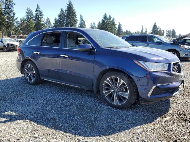 5J8YD4H52KL027704 - 2019 ACURA MDX TECHNOLOGY BLUE photo 4