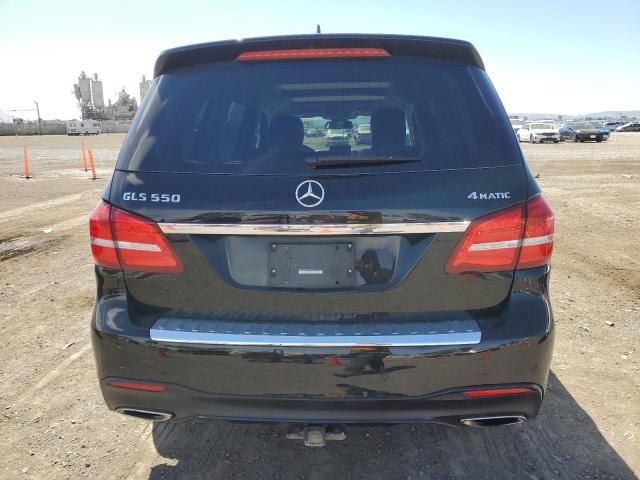 4JGDF7DE0HA794675 - 2017 MERCEDES-BENZ GLS 550 4MATIC BLACK photo 6