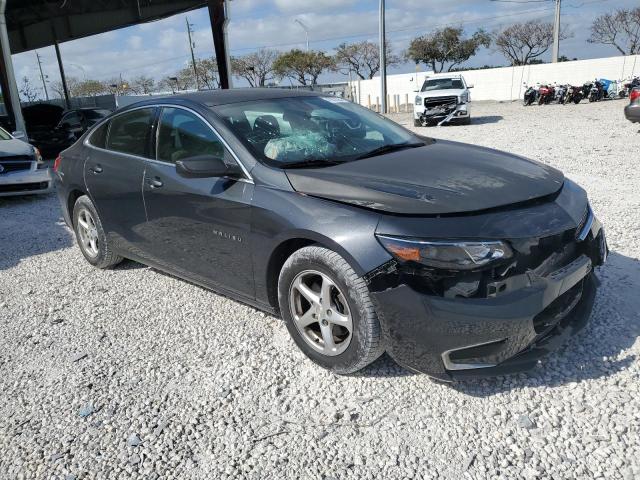 1G1ZB5STXJF101477 - 2018 CHEVROLET MALIBU LS BLACK photo 4