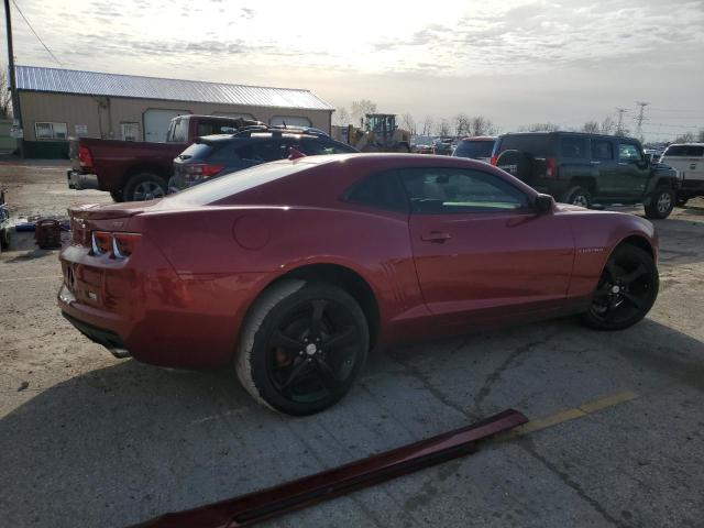 2G1FC1E30D9113316 - 2013 CHEVROLET CAMARO LT RED photo 3