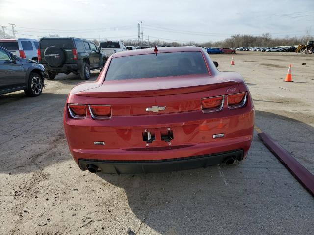 2G1FC1E30D9113316 - 2013 CHEVROLET CAMARO LT RED photo 6