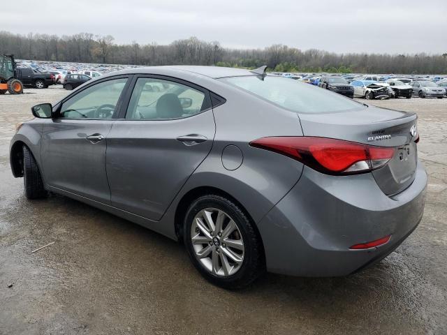 5NPDH4AE4EH468013 - 2014 HYUNDAI ELANTRA SE GRAY photo 2