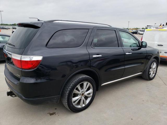 1C4RDHDG3DC597926 - 2013 DODGE DURANGO CREW BLACK photo 3