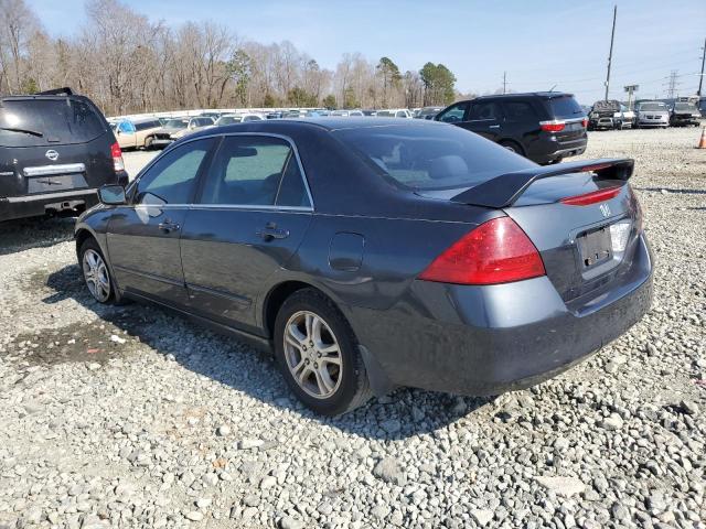 1HGCM56387A129836 - 2007 HONDA ACCORD SE GRAY photo 2