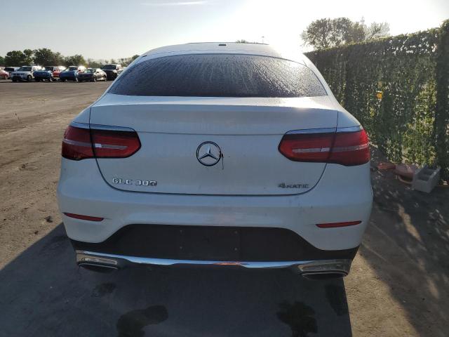 WDC0J4KB1JF328362 - 2018 MERCEDES-BENZ GLC COUPE 300 4MATIC WHITE photo 6