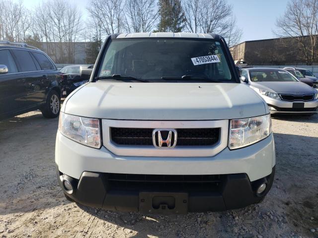 5J6YH2H76BL007040 - 2011 HONDA ELEMENT EX WHITE photo 5