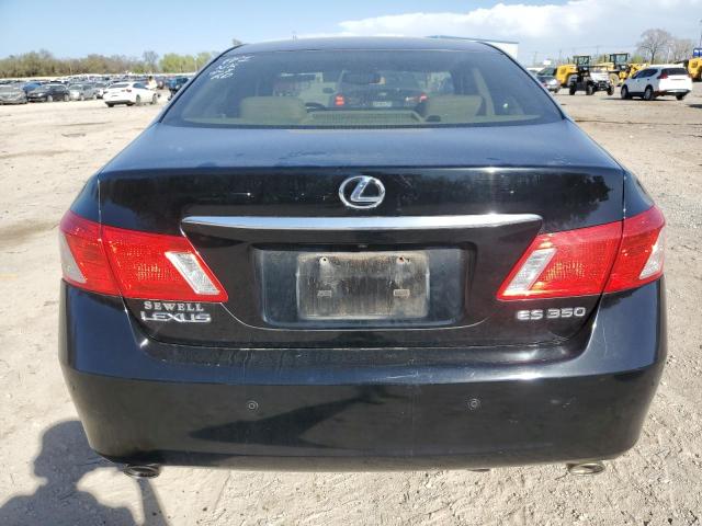 JTHBJ46G492282919 - 2009 LEXUS ES 350 BLACK photo 6