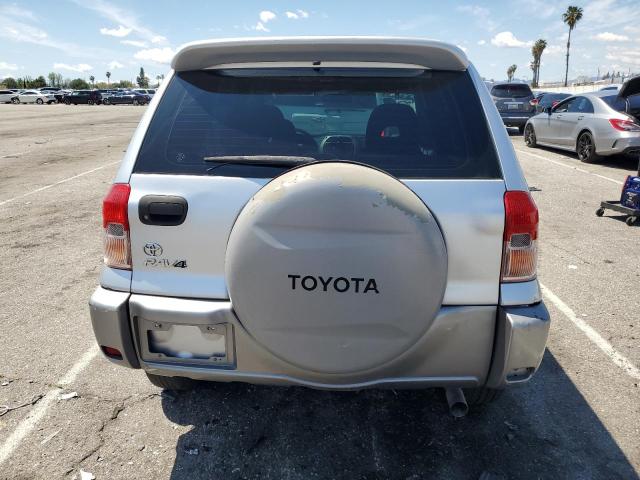 JTEGH20V630103101 - 2003 TOYOTA RAV4 SILVER photo 6