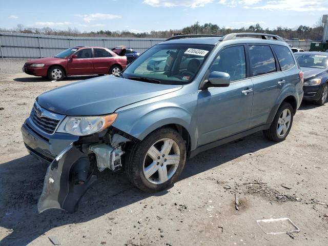 JF2SH6DC1AH722722 - 2010 SUBARU FORESTER 2.5X LIMITED BLUE photo 1