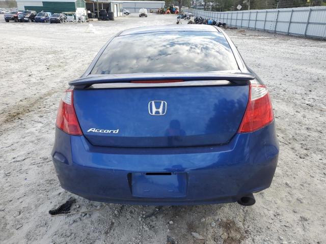 1HGCS1B38AA003505 - 2010 HONDA ACCORD LX BLUE photo 6