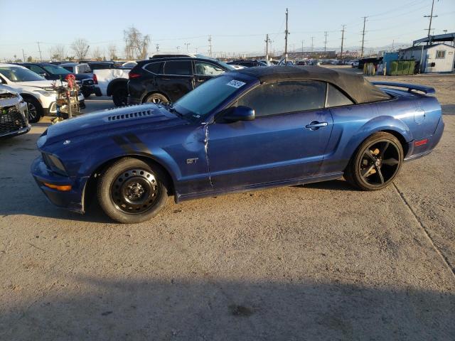 1ZVHT85H575229372 - 2007 FORD MUSTANG GT BLUE photo 1