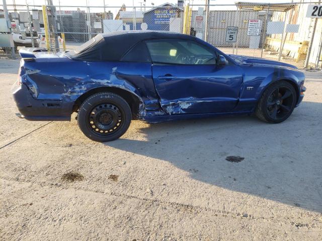 1ZVHT85H575229372 - 2007 FORD MUSTANG GT BLUE photo 3
