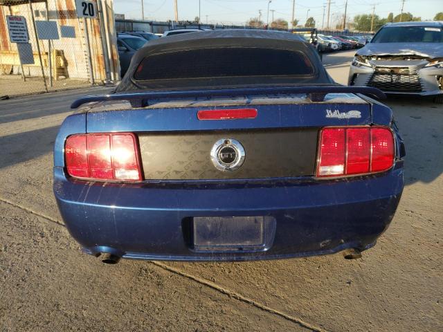 1ZVHT85H575229372 - 2007 FORD MUSTANG GT BLUE photo 6