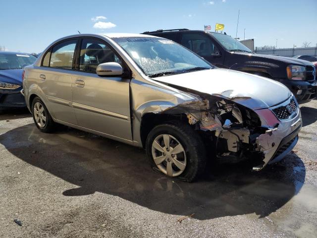 KNADH4A38B6953658 - 2011 KIA RIO BASE SILVER photo 4