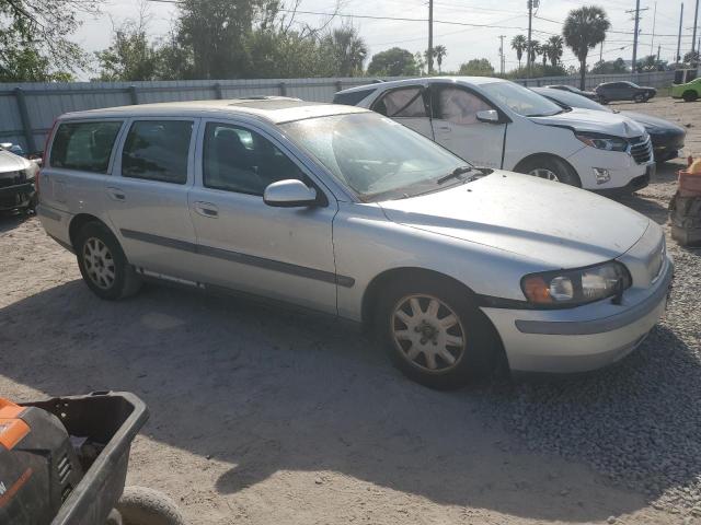 YV1SW61R922216387 - 2002 VOLVO V70 SILVER photo 4