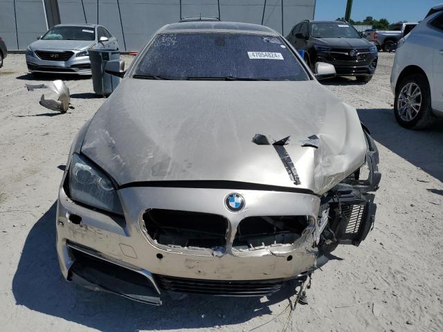 WBA6A0C55FD318936 - 2015 BMW 640 I GRAN COUPE SILVER photo 5