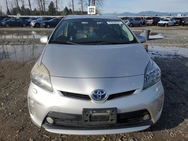 JTDKN3DU4D5573291 - 2013 TOYOTA PRIUS SILVER photo 5