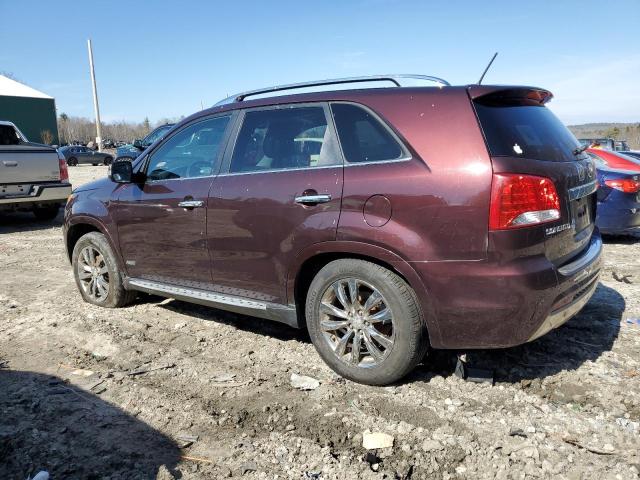 5XYKWDA2XCG292446 - 2012 KIA SORENTO SX PURPLE photo 2